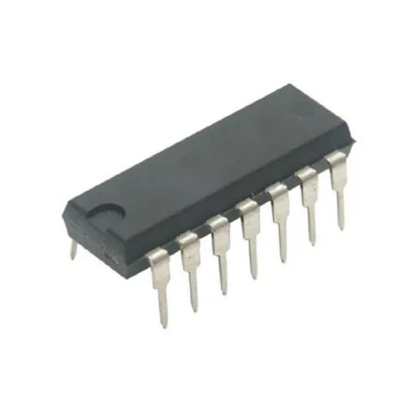 10x SN74LS14N 74LS14 Hex Schmitt-Trigger Inverters – Texas Instruments – DIP-14