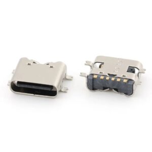 CONECTOR TIPO C HEMBRA 6 PINES