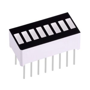 BARRA DE LUZ LED 8 SEGMENTOS ROJO MOD. 2010